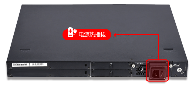 电源冗余，保障业务安全稳定
